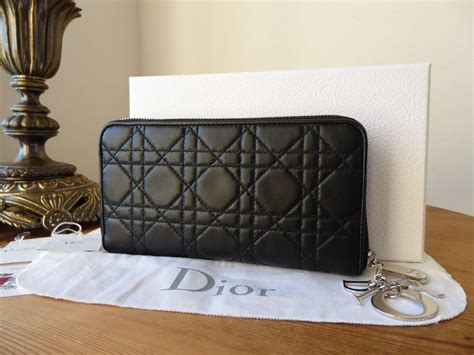 dior zipped wallet|dior wallet women.